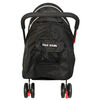 Coche Doble Bebegló  RS13300-4 Negro-Gris