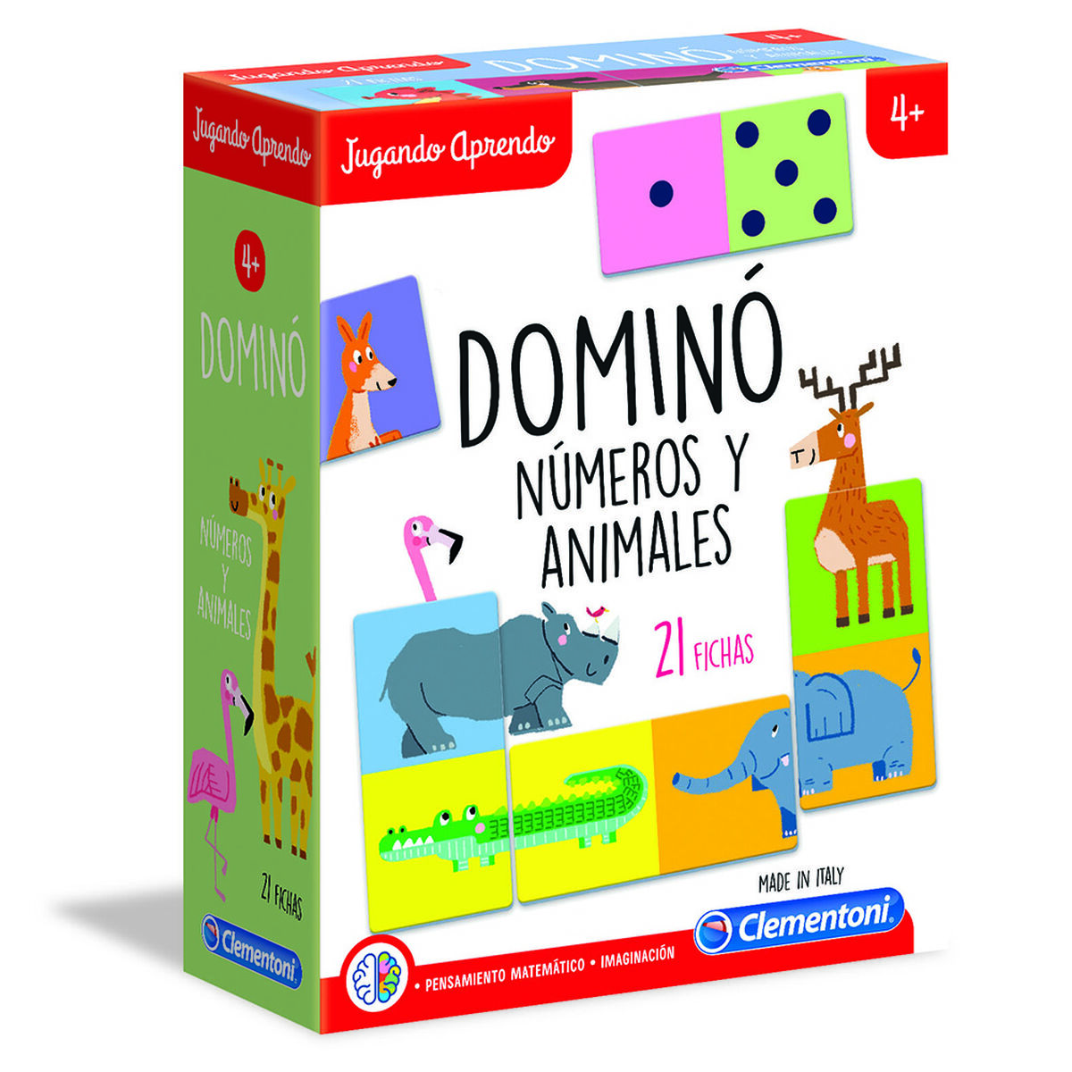 Juego de Domino de Animales Clementoni
