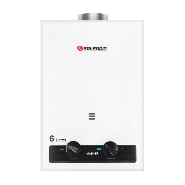 Calefont Gas Licuado Splendid Tiro Natural Ionizado 6 lts.