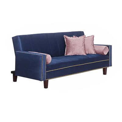 Imagen 2 del producto Futón Black Factory Vanguardia 3 Cuerpos Azul Rosa