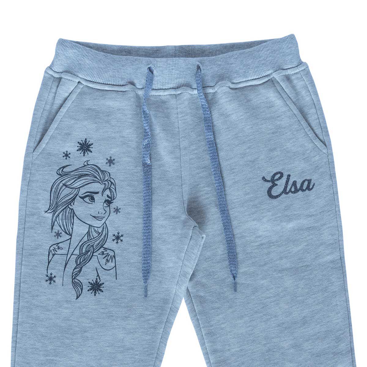 Pantalón de Buzo de Algodón Happy Winter Niña Frozen