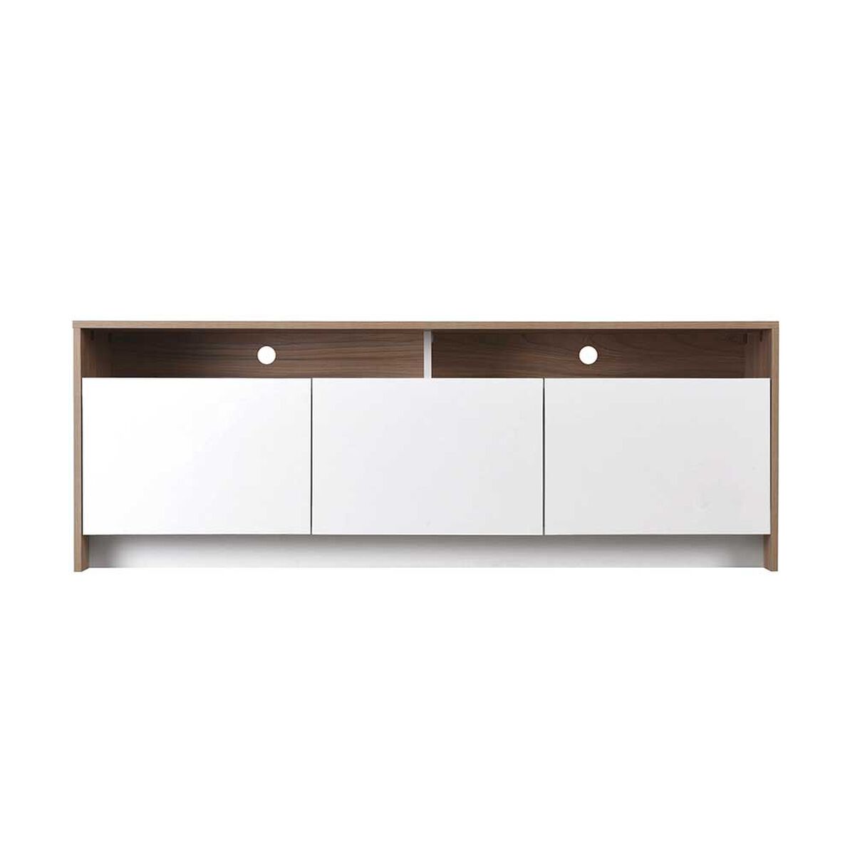 Rack TV CIC Colbun Olmo Blanco Hasta 60"
