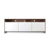 Rack TV CIC Colbun Olmo Blanco Hasta 60""