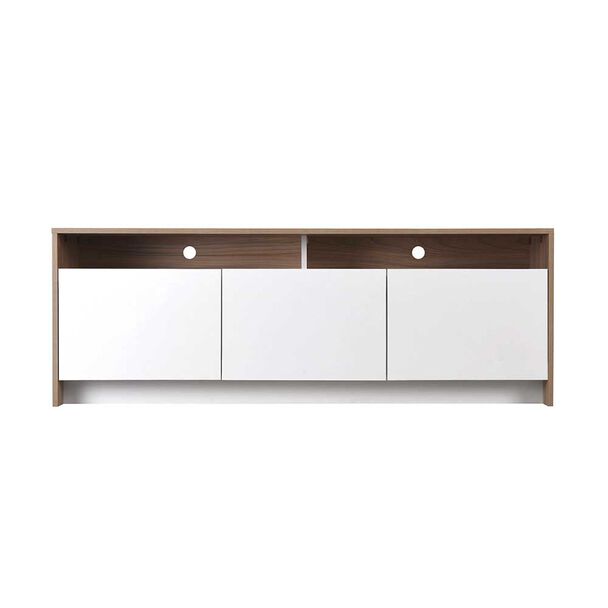 Rack TV CIC Colbun Olmo Blanco Hasta 60""