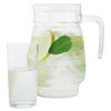 Jarra de Vidrio Fantuzzi 1,5 L + 4 vasos Tutto Per Tavola