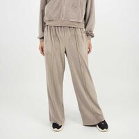 Pantalón Deportivo Mujer Lotto Marron, Uva