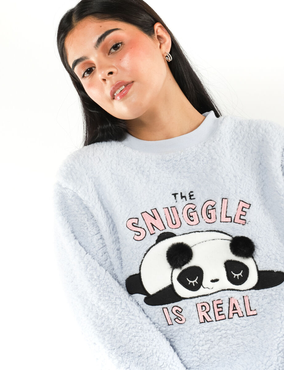 Pijama de Polar Mujer Icono