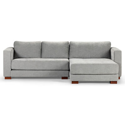 Imagen 2 del producto Sofá Seccional Derecho Rosen Copeland 3 Cuerpos Gris