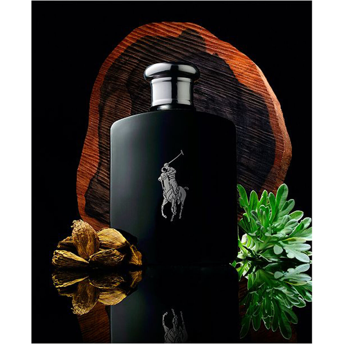 Set de Perfume Ralph Lauren Polo Black EDT 125 ml + Polo Black EDT 40 ml + After Shave 50 ml + Shower Gel 50 ml