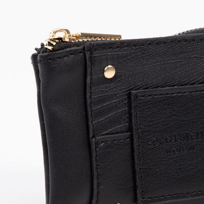 Imagen 2 del producto Monedero Ecocuero Negro Portman Club