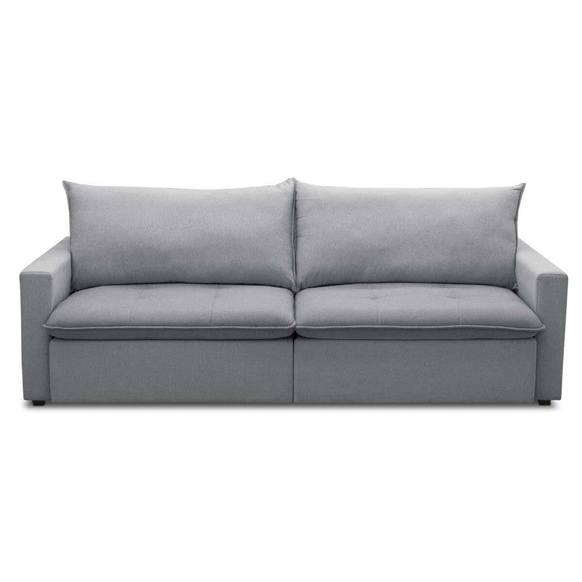 Sofá Amuv Capri 3 Cuerpos Gris