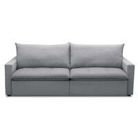 Sofá Amuv Capri 3 Cuerpos Gris