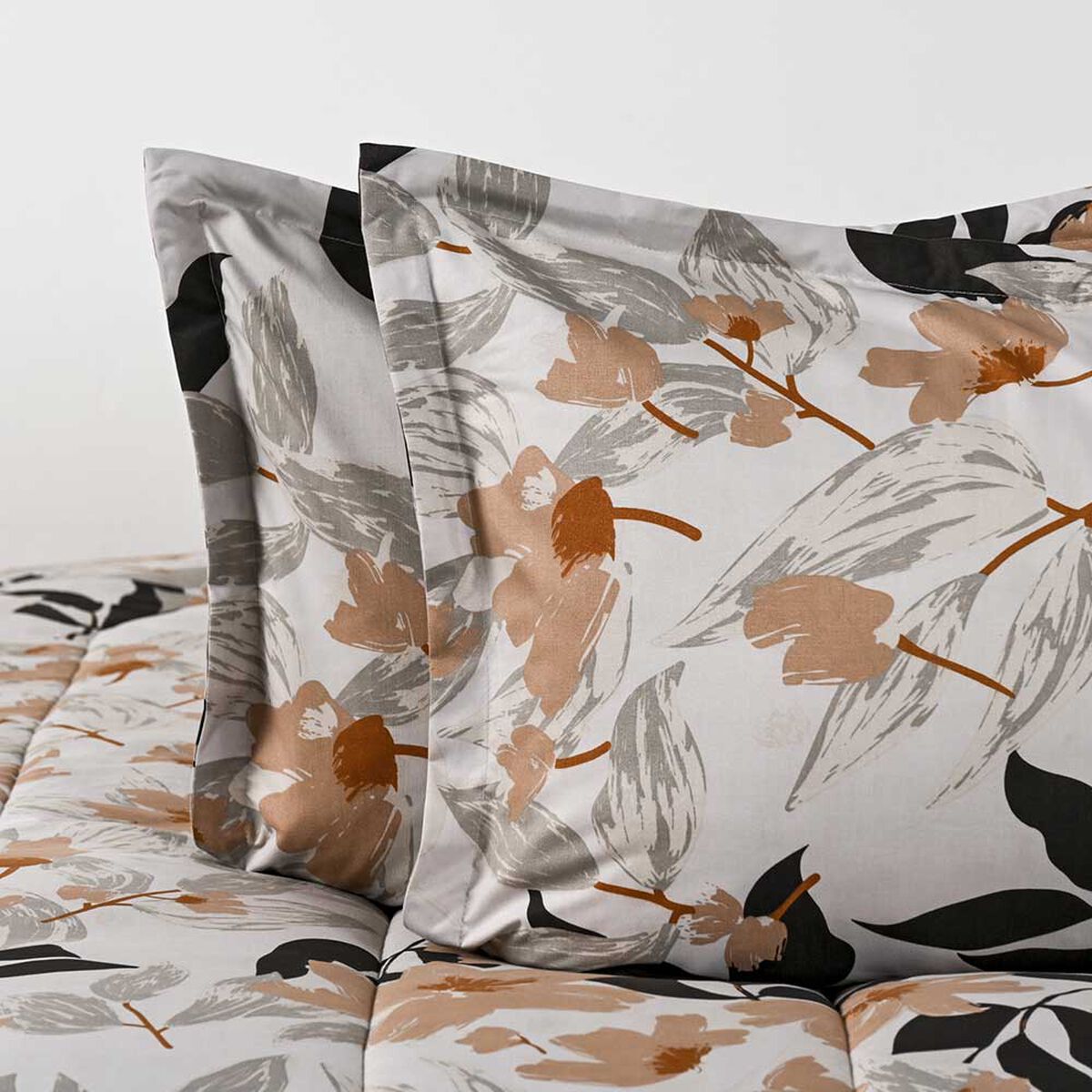 Plumón Estampado Elements & Co King Fleur