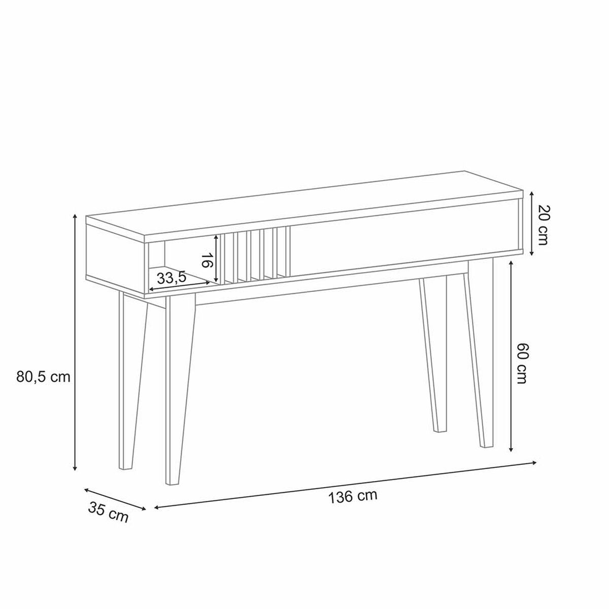 Combo Mesa de Centro + Mesa de Arrimo Jdo & Design Vitta Beige