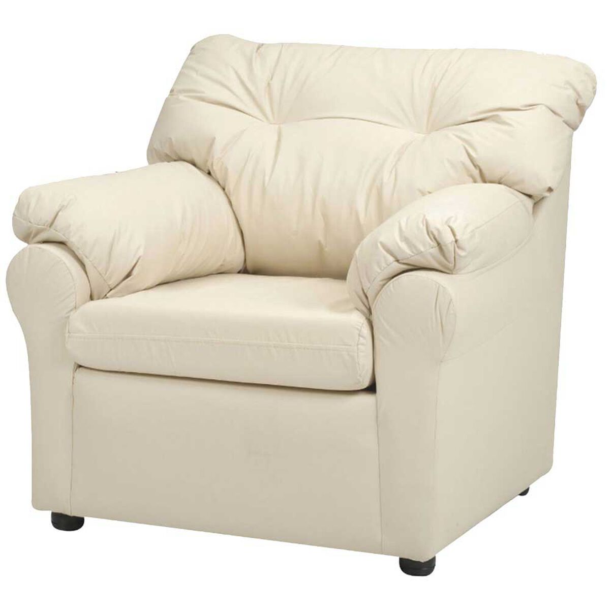 Juego de Living Muebles America Santa Fe Sofá 2 Cuerpos + Dos Sillones 1 Cuerpo Beige