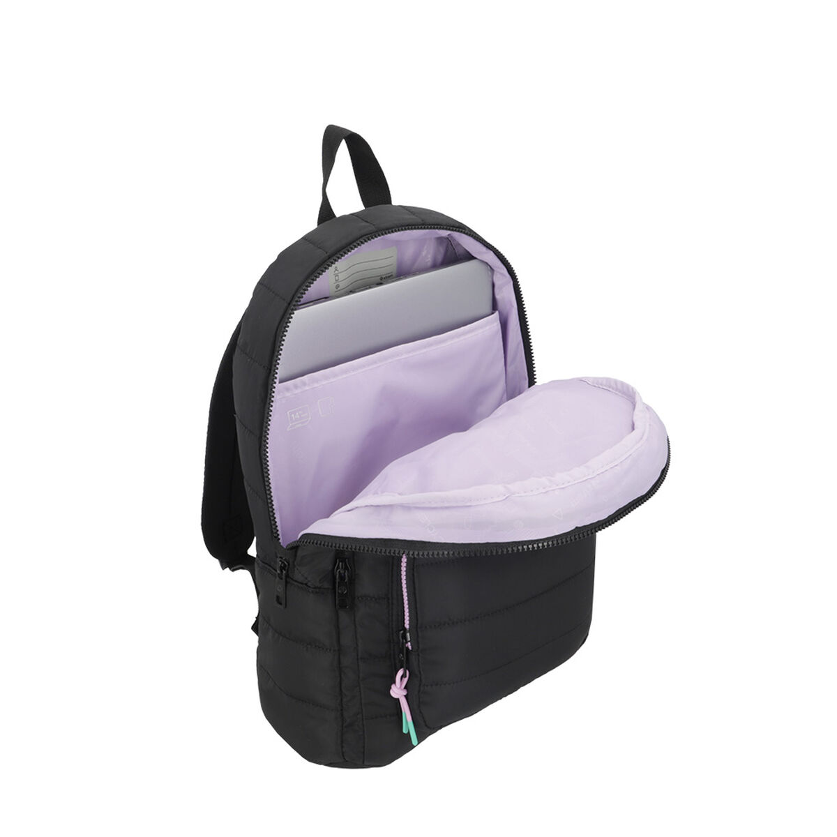 Mochila Notebook Xtrem Hamilton 5XT Negro/Lila 14"