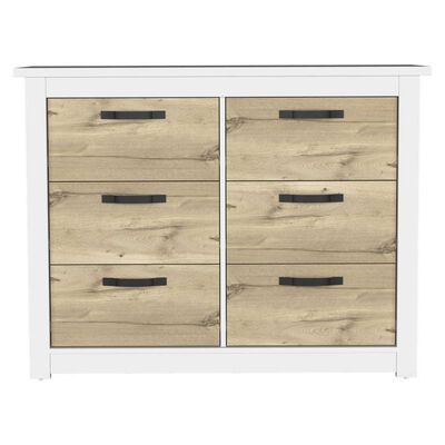 Imagen 2 del producto Cómoda TuHome Bi Color 6 Cajones