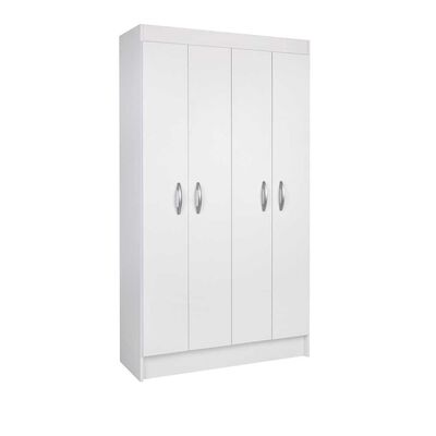Imagen 2 del producto Clóset CIC Bagua 4 Puertas Blanco