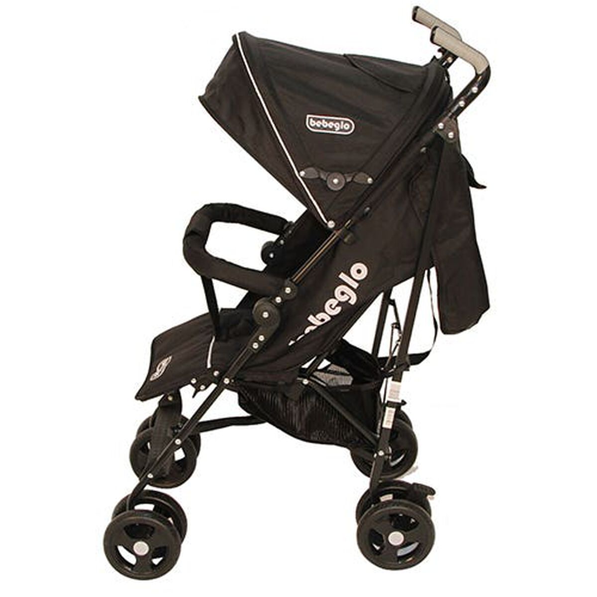 Coche Paragua Negro Bebeglo