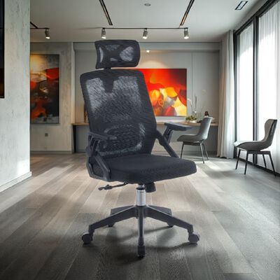 Imagen 2 del producto Silla Escritorio Arthome BM-809 Negro