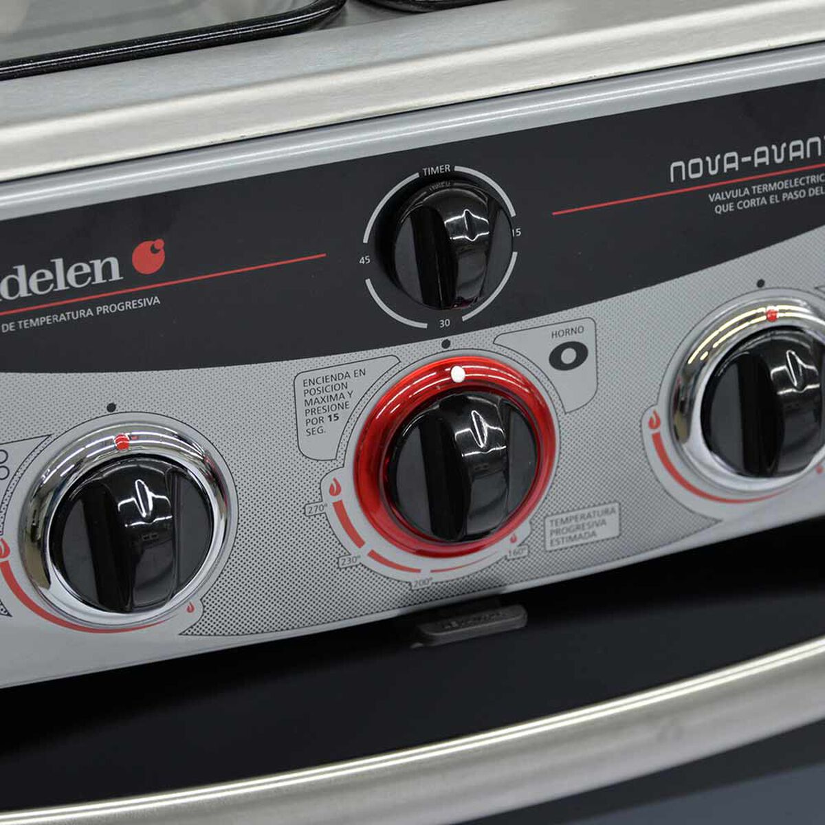 Cocina a Gas Sindelen CH 9400 Nova 4 Quemadores