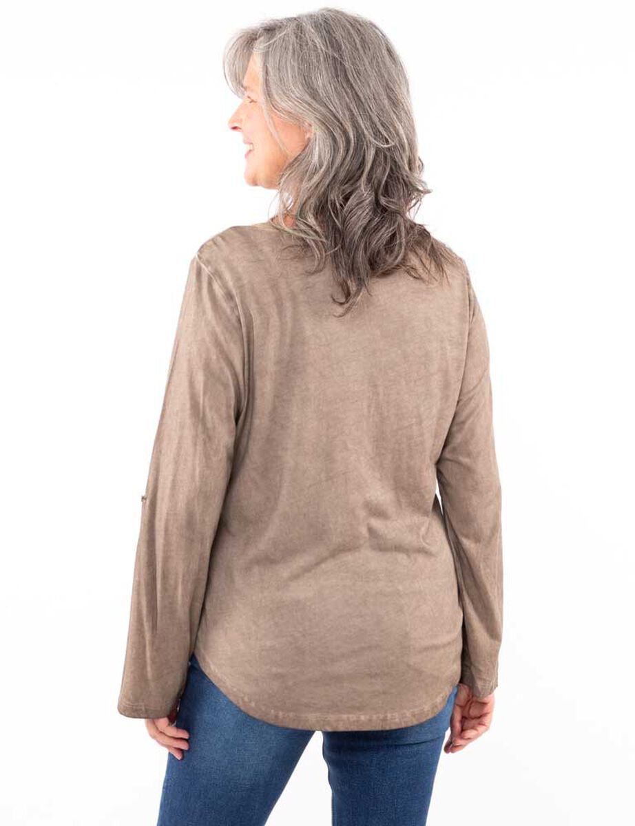 Blusa Manga Larga Mujer Portman Club