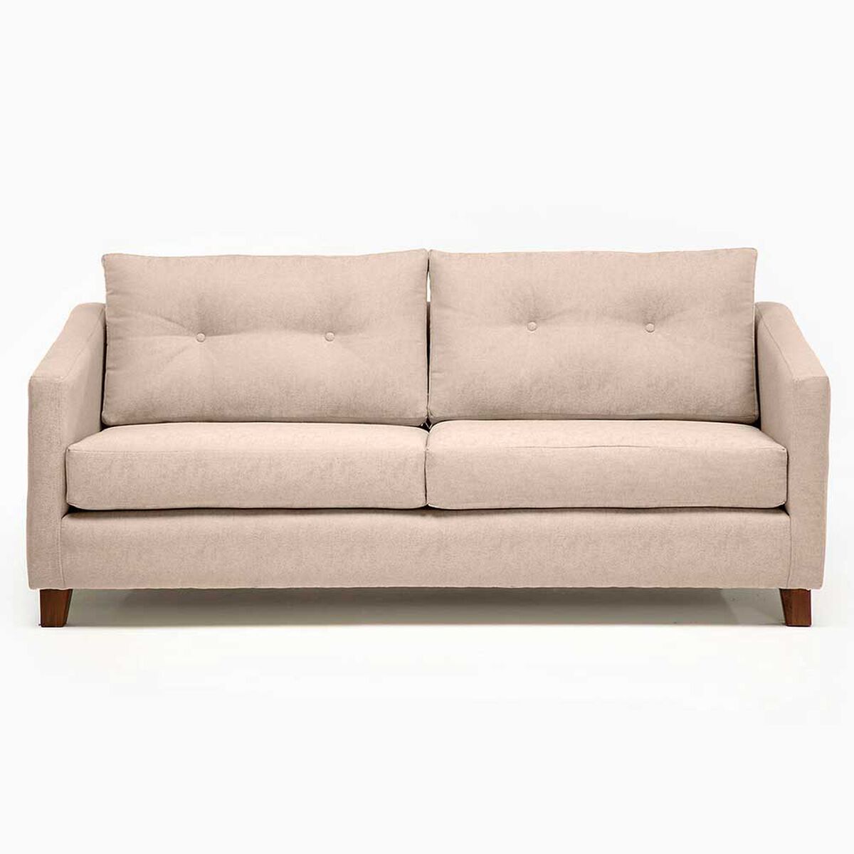 Juego de Living Barra Design Elena Sofá 3 Cuerpos + Dos Sillones 1 Cuerpo Beige