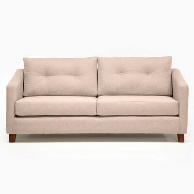 Imagen 2 del producto Juego de Living Barra Design Elena Sofá 3 Cuerpos + Dos Sillones 1 Cuerpo Beige