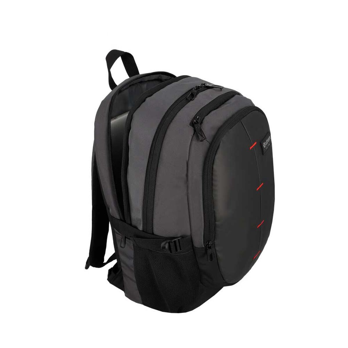Mochila Notebook Xtrem Lennox 6XT Gris/Rojo 16"