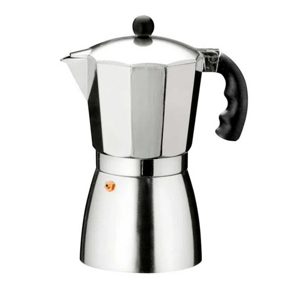 Cafetera Italiana Aluminio Fantuzzi 3 Tazas Luna