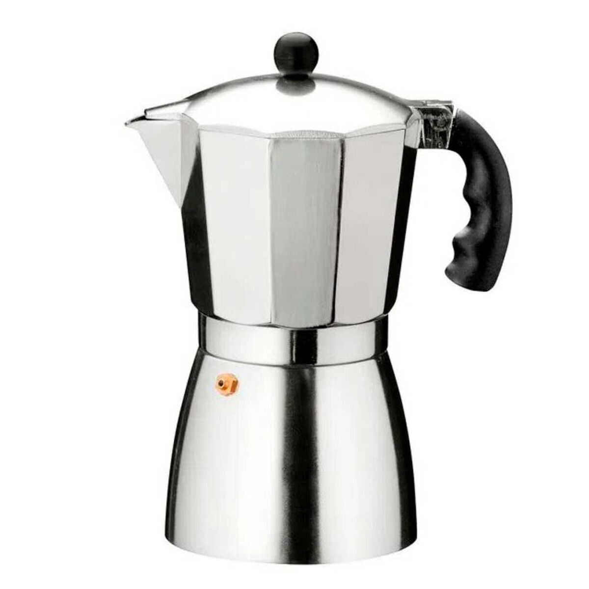 Cafetera Italiana Aluminio Fantuzzi 3 Tazas Luna