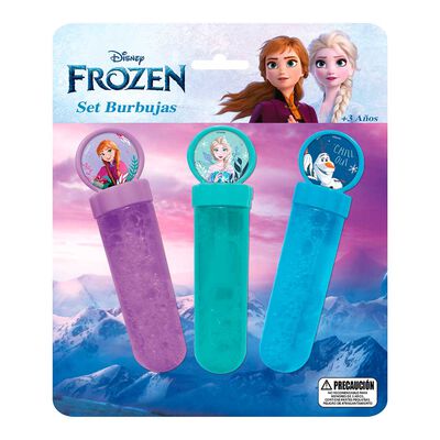 Burbujas Basica 3 Unidades Frozen Disney Pronobel