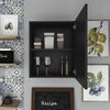 Mueble de Cocina Superior TuHome Manchester 4 Puertas Wengue