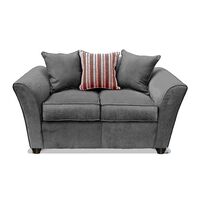 Sofá Elegant Detail Minesota 2 Cuerpos Tela Gris