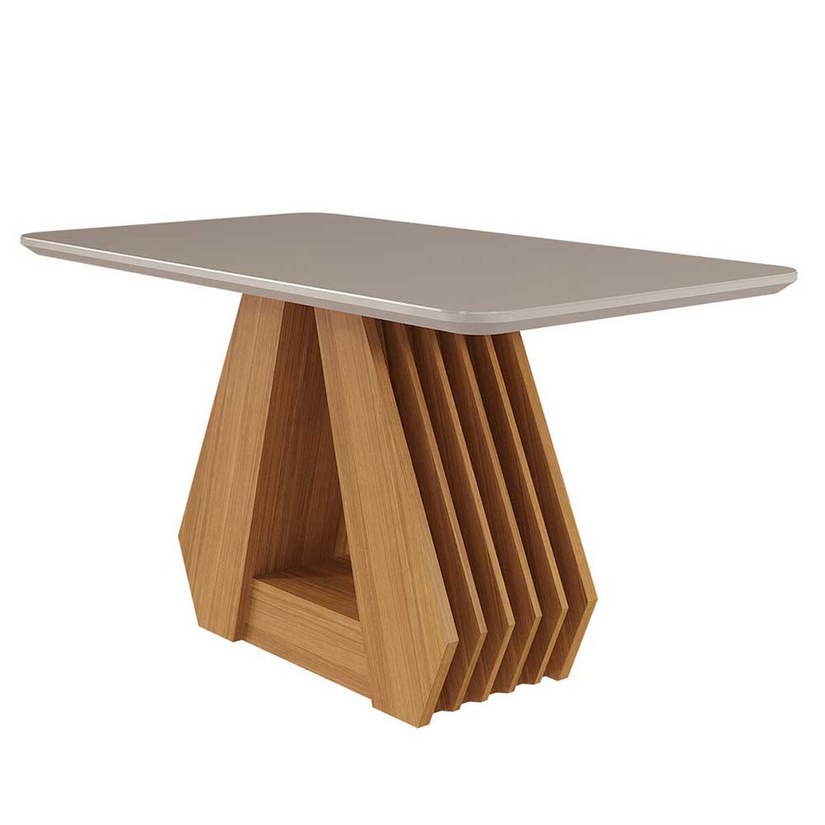 Juego de Comedor Decocasa Agata 4 Sillas Off White