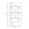 Mueble Inferior TuHome Manchester 3 Cajones Wengue