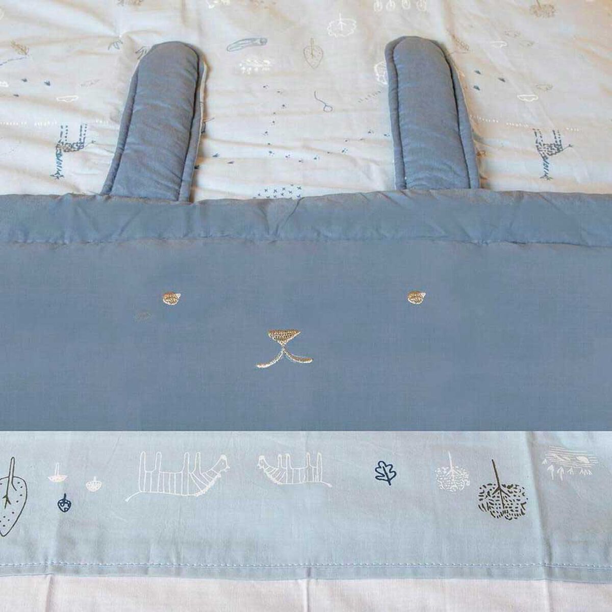 Set  Cuna Colecho Celeste