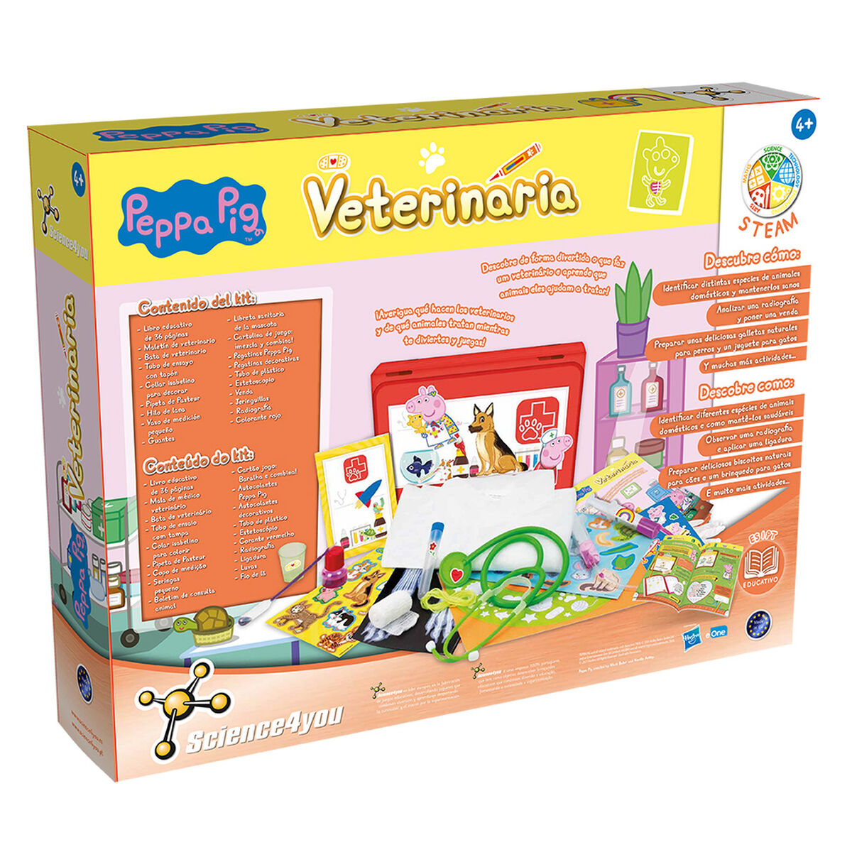 Peppa Pig Mi Primer Kit Veterinario Science 4 You