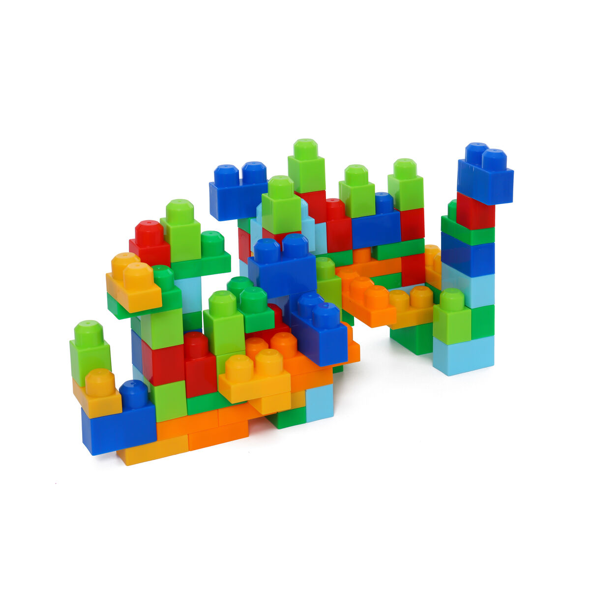 Bloques Maxi 80 Piezas en Bolsa Happy Line