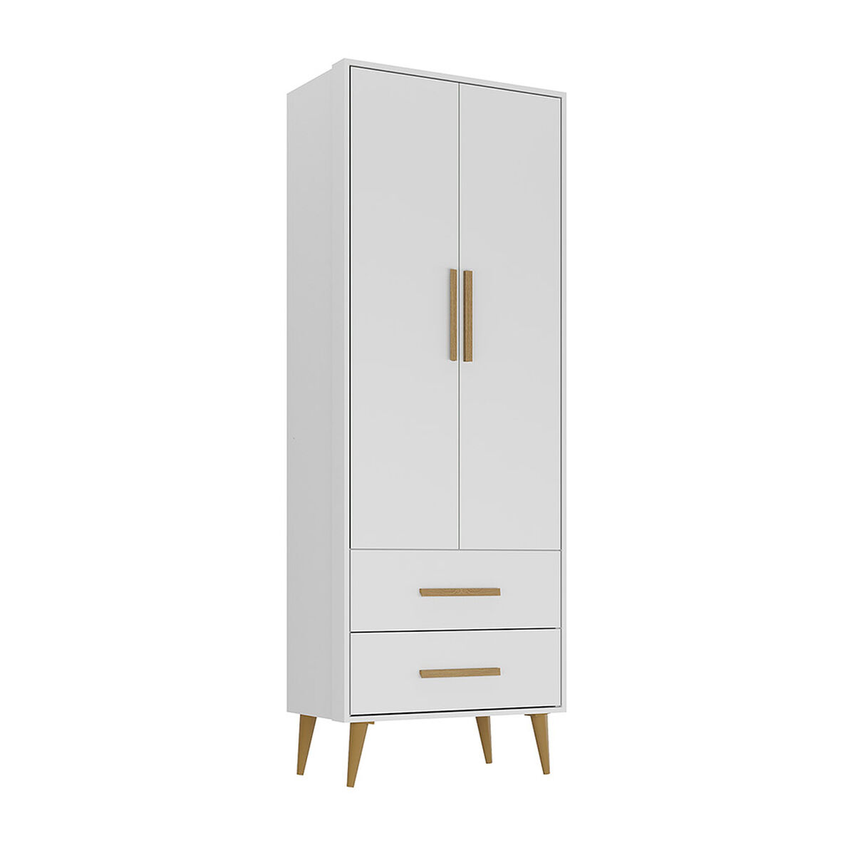 Closet Di Poretti Design Encanto 2 Cajones 2 Puertas Blanco