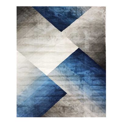Alfombra Idetex Heatset Evolution 200 x 170 Azul y Gris