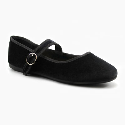 Balerina Casual Mujer Icono Negro
