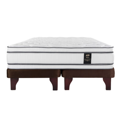 Cama Europea Flex 2 Plazas Majesty Base Dividida