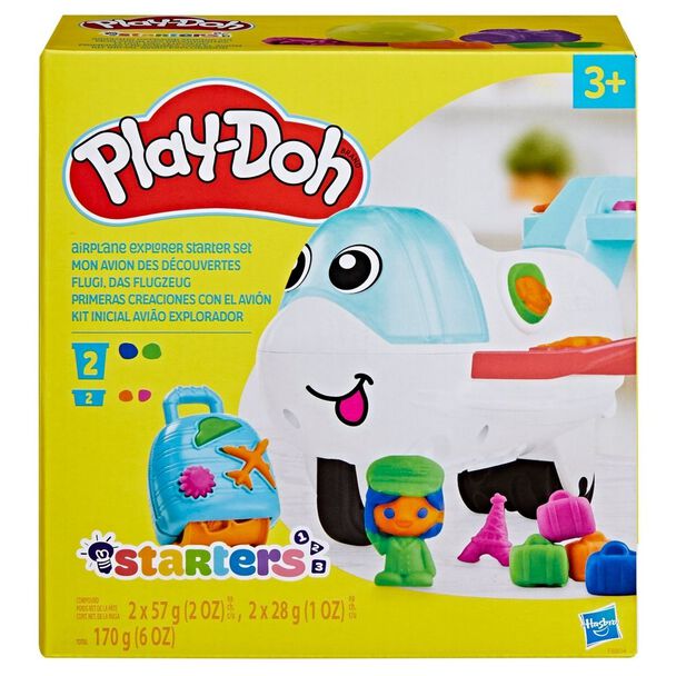Set de Masa Moldeable Primeras Creaciones con Avión Play Doh
