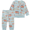 Conjunto Polerón+Pantalón Buzo de Algodón Chess Baby