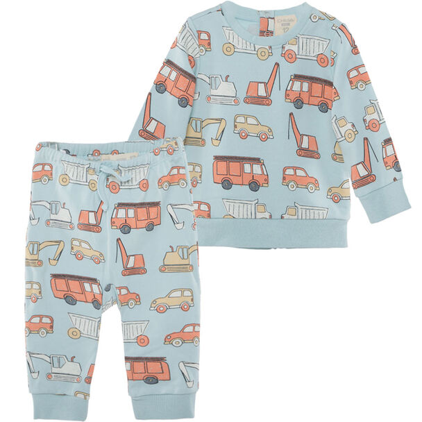 Conjunto Polerón+Pantalón Buzo de Algodón Chess Baby