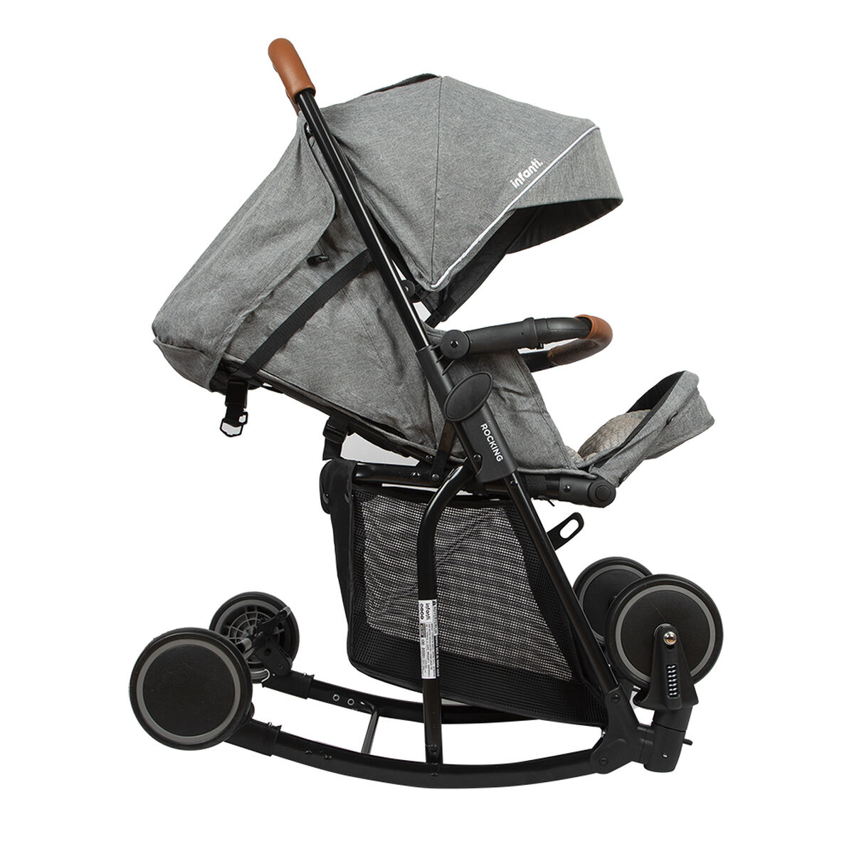 Coche de Paseo Rocking Grey