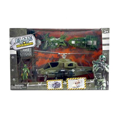 Imagen 2 del producto Set Militar Camión Anfibio Happy Valley