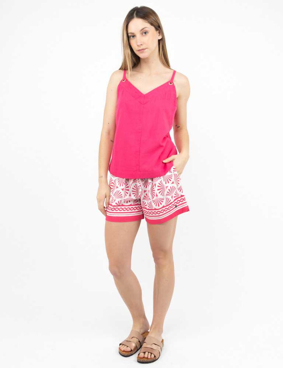 Blusa Sin Mangas Mujer Zibel