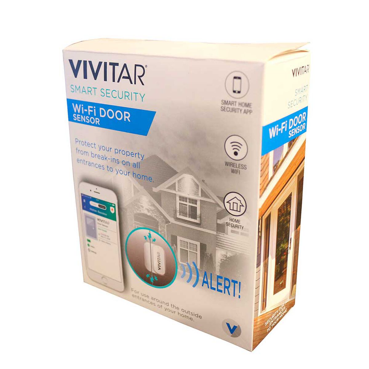 Sensor de Puertas Wi-Fi Smart Home Security Vivitar